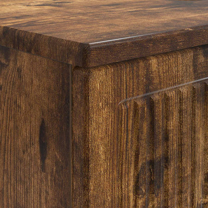 vidaXL Bathroom Sink Cabinet EDE Smoked Oak 82 x 41x 59 cm