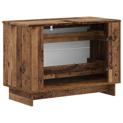 vidaXL Bathroom Sink Cabinet EDE Old Wood 82 x 41x 59 cm