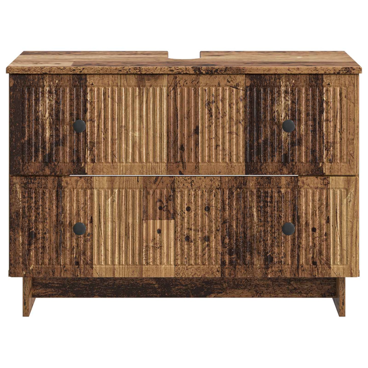 vidaXL Bathroom Sink Cabinet EDE Old Wood 82 x 41x 59 cm