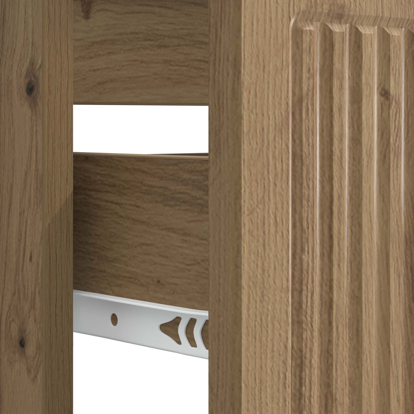 vidaXL Bathroom Sink Cabinet EDE Artisan Oak 82 x 41x 59 cm