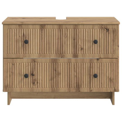 vidaXL Bathroom Sink Cabinet EDE Artisan Oak 82 x 41x 59 cm