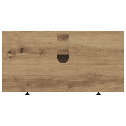 vidaXL Bathroom Sink Cabinet EDE Artisan Oak 82 x 41x 59 cm