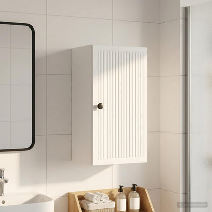 vidaXL Bathroom Wall Cabinet EDE White 30 x 31 x 59 cm Engineered Wood