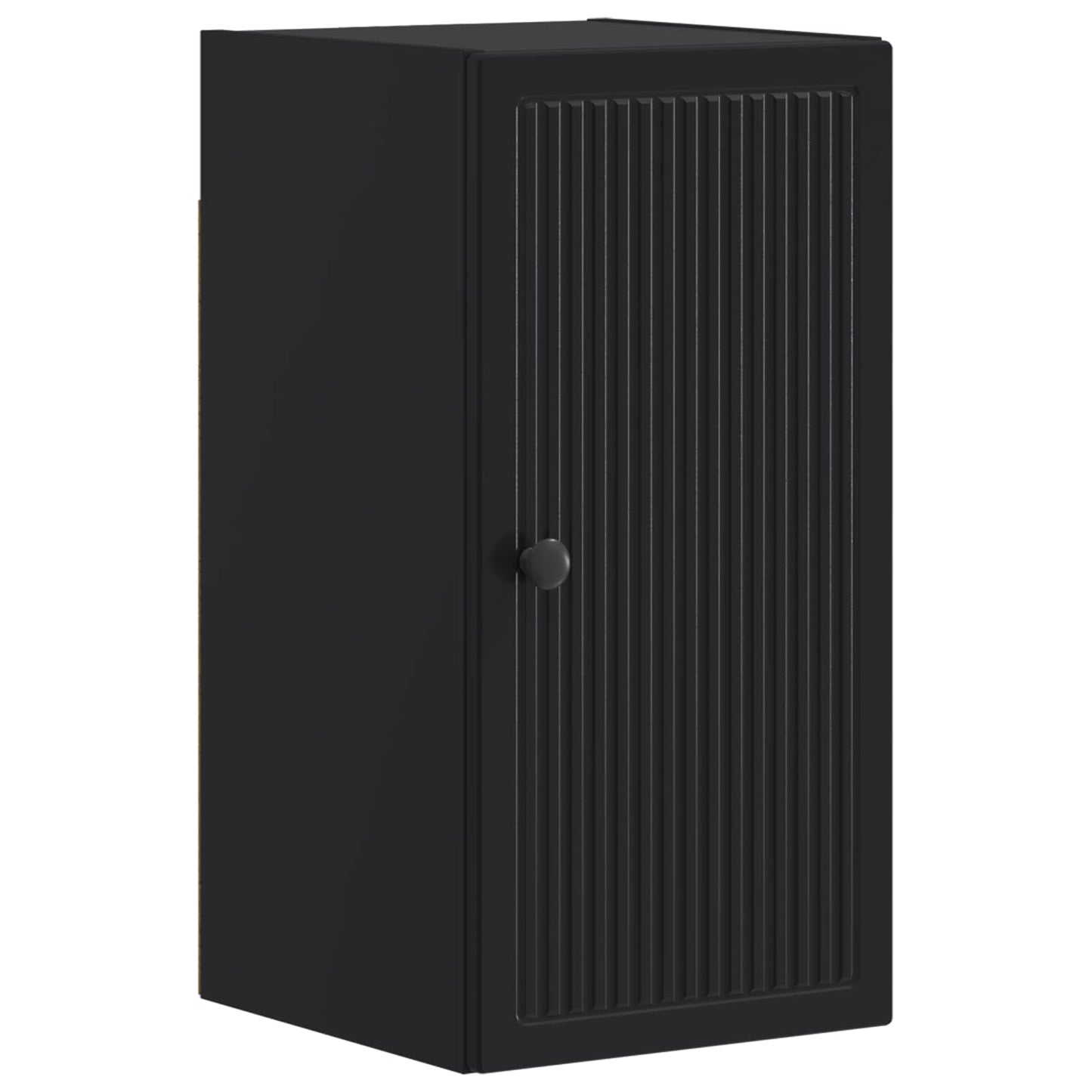 vidaXL Bathroom Wall Cabinet EDE Black 30 x 31 x 59 cm Engineered Wood