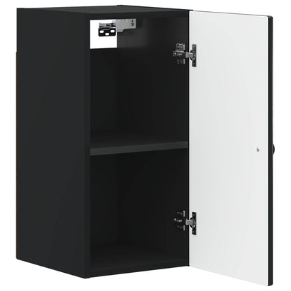 vidaXL Bathroom Wall Cabinet EDE Black 30 x 31 x 59 cm Engineered Wood