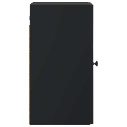 vidaXL Bathroom Wall Cabinet EDE Black 30 x 31 x 59 cm Engineered Wood