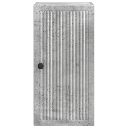 vidaXL Bathroom Wall Cabinet EDE Concrete Grey 30 x 31 x 59 cm