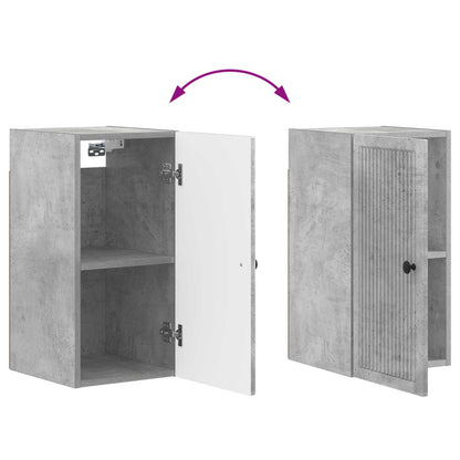 vidaXL Bathroom Wall Cabinet EDE Concrete Grey 30 x 31 x 59 cm