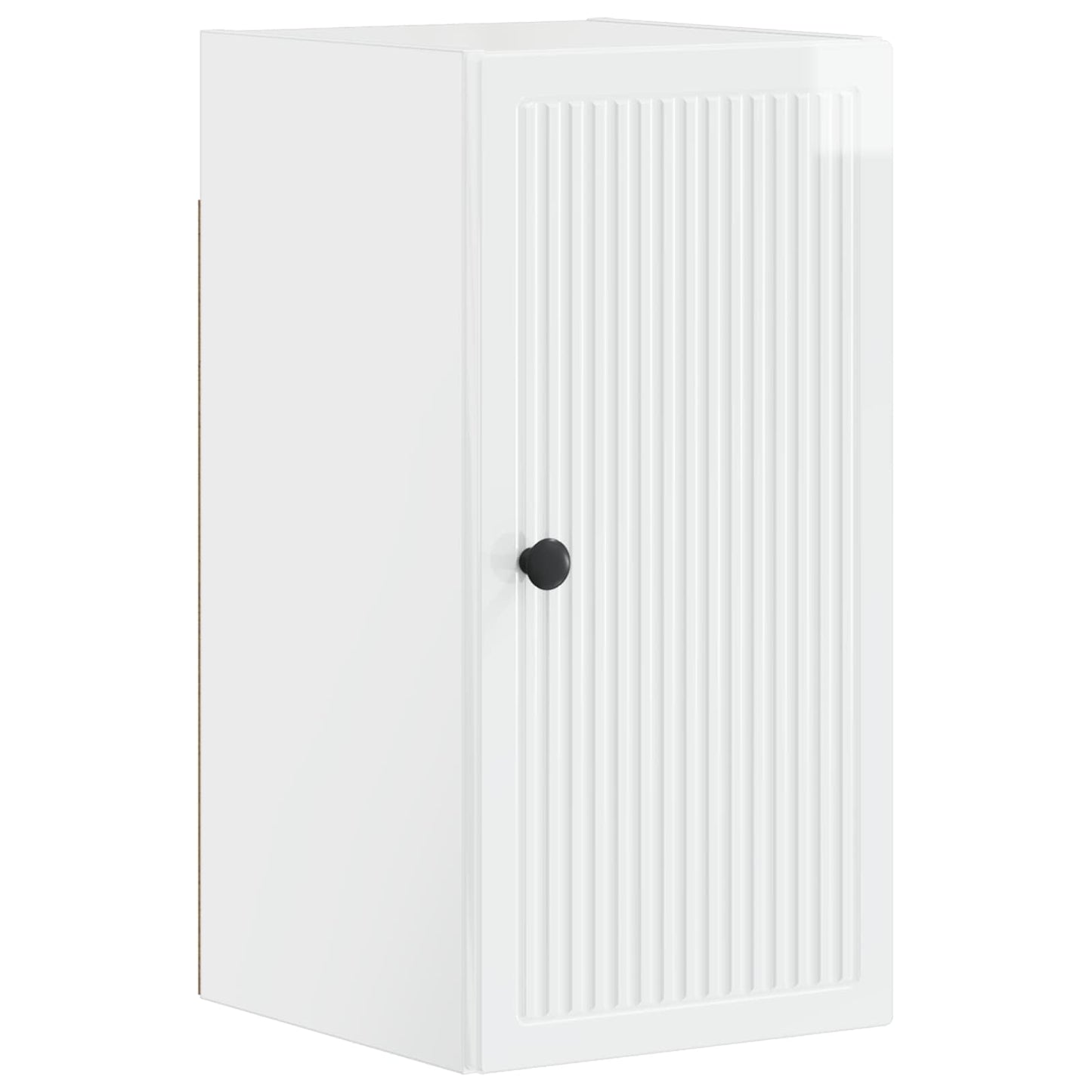 vidaXL Bathroom Wall Cabinet EDE High Gloss White 30 x 31 x 59 cm
