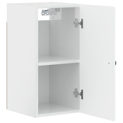vidaXL Bathroom Wall Cabinet EDE High Gloss White 30 x 31 x 59 cm