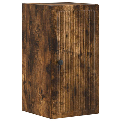 vidaXL Bathroom Wall Cabinet EDE Smoked Oak 30 x 31 x 59 cm
