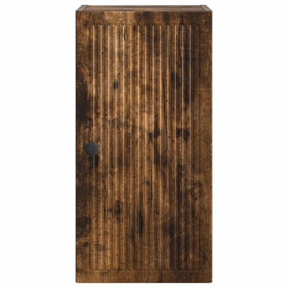 vidaXL Bathroom Wall Cabinet EDE Smoked Oak 30 x 31 x 59 cm