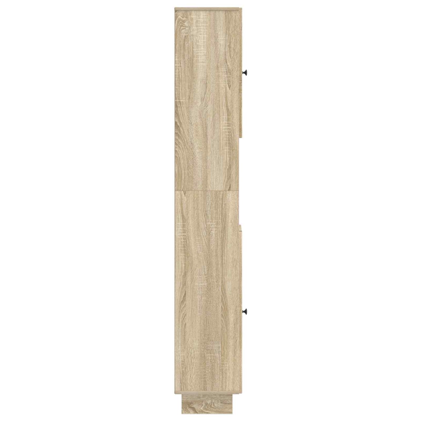 vidaXL Bathroom Cabinet with Open Shelf EDE Sonoma Oak
