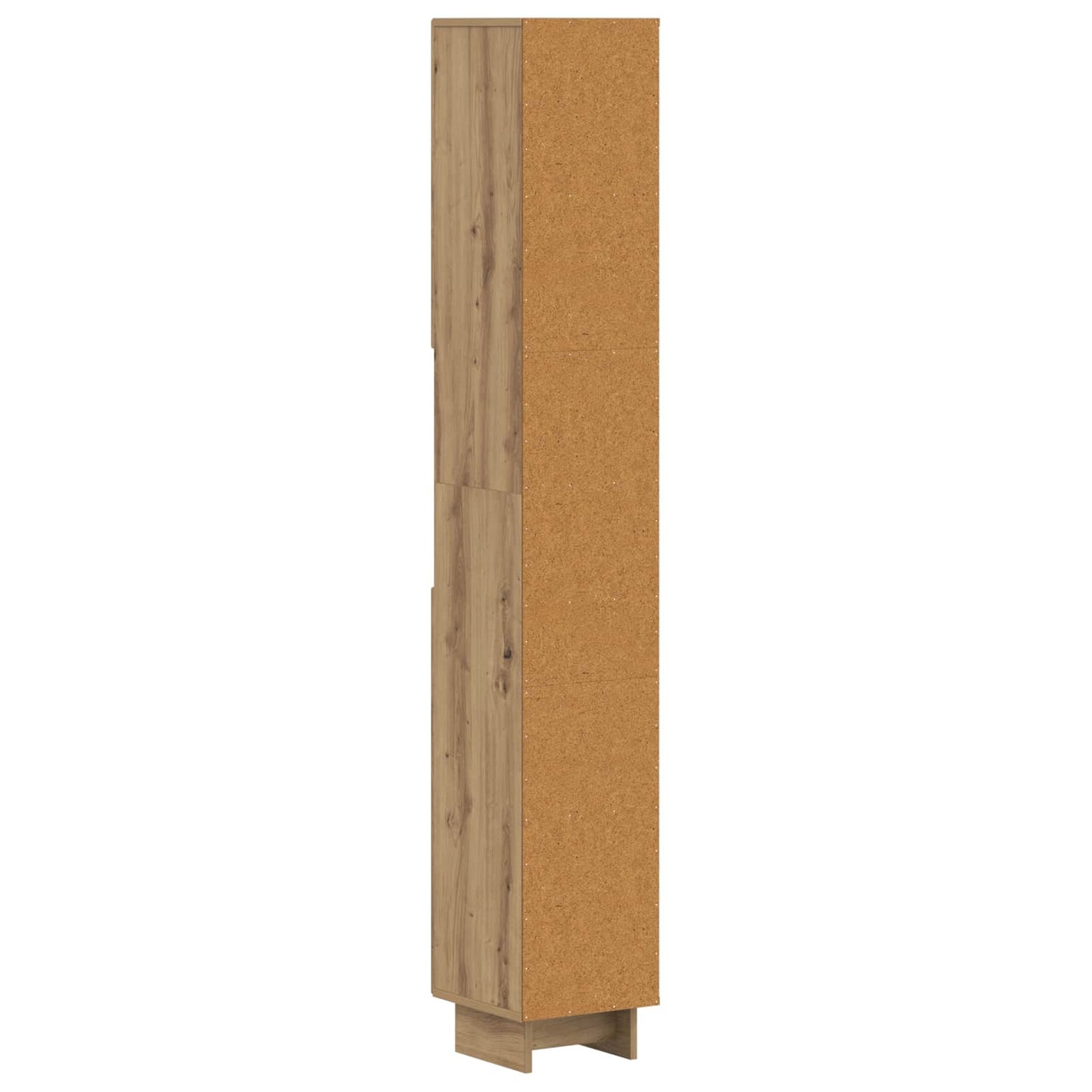 vidaXL Bathroom Cabinet with Open Shelf EDE Artisan Oak