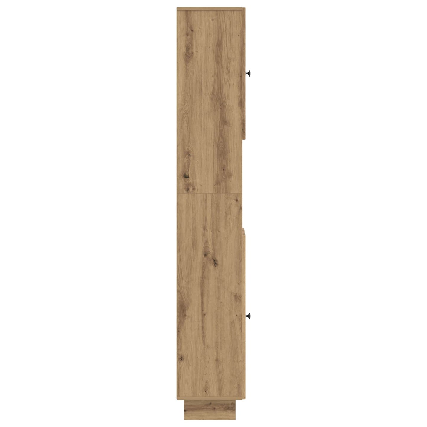 vidaXL Bathroom Cabinet with Open Shelf EDE Artisan Oak