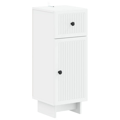 vidaXL Bathroom Storage Cainet EDE White 30 x 31 x 80 cm
