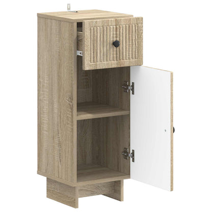 vidaXL Bathroom Storage Cainet EDE Sonoma Oak 30 x 31 x 80 cm