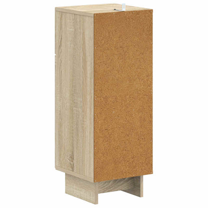 vidaXL Bathroom Storage Cainet EDE Sonoma Oak 30 x 31 x 80 cm