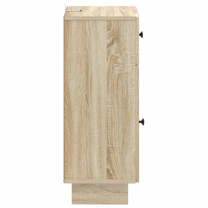 vidaXL Bathroom Storage Cainet EDE Sonoma Oak 30 x 31 x 80 cm
