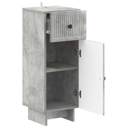 vidaXL Bathroom Storage Cainet EDE Concrete Grey 30 x 31 x 80 cm