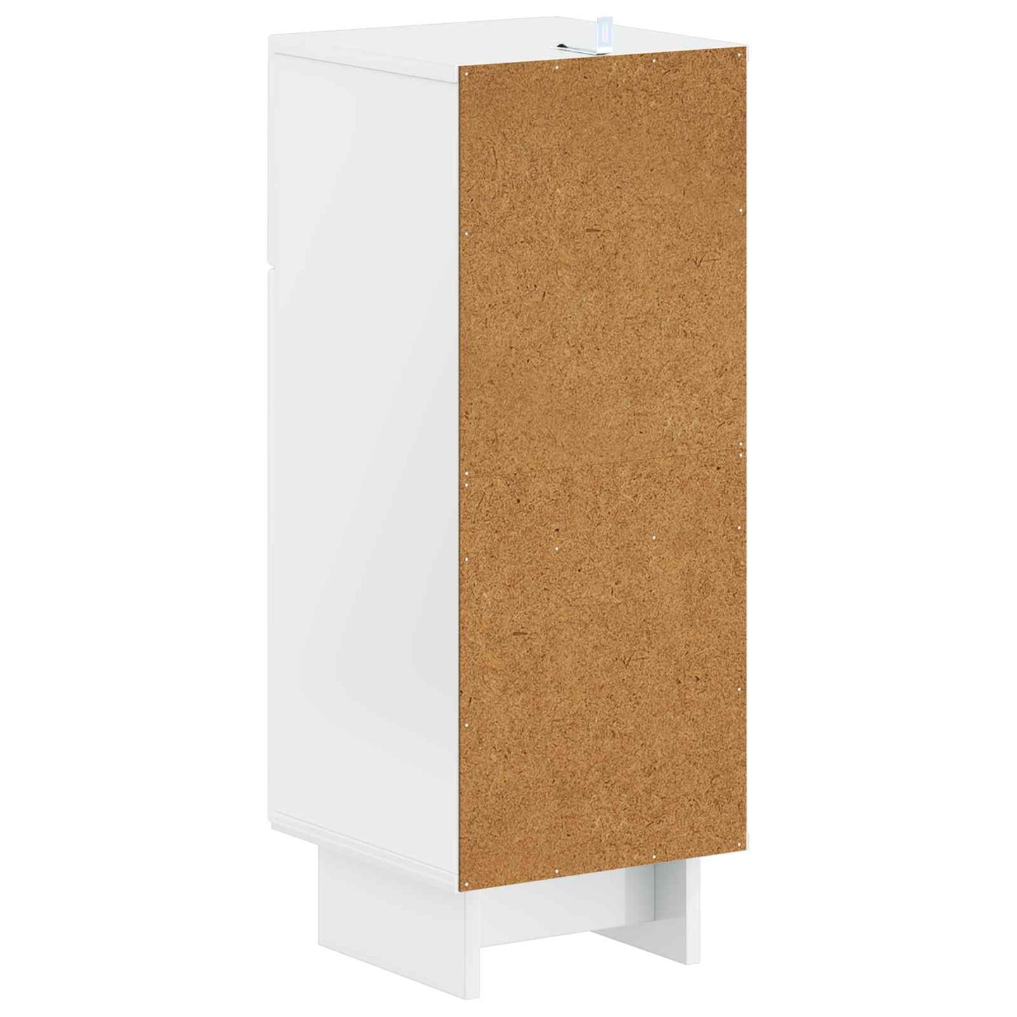 vidaXL Bathroom Storage Cainet EDE High Gloss White 30 x 31 x 80 cm