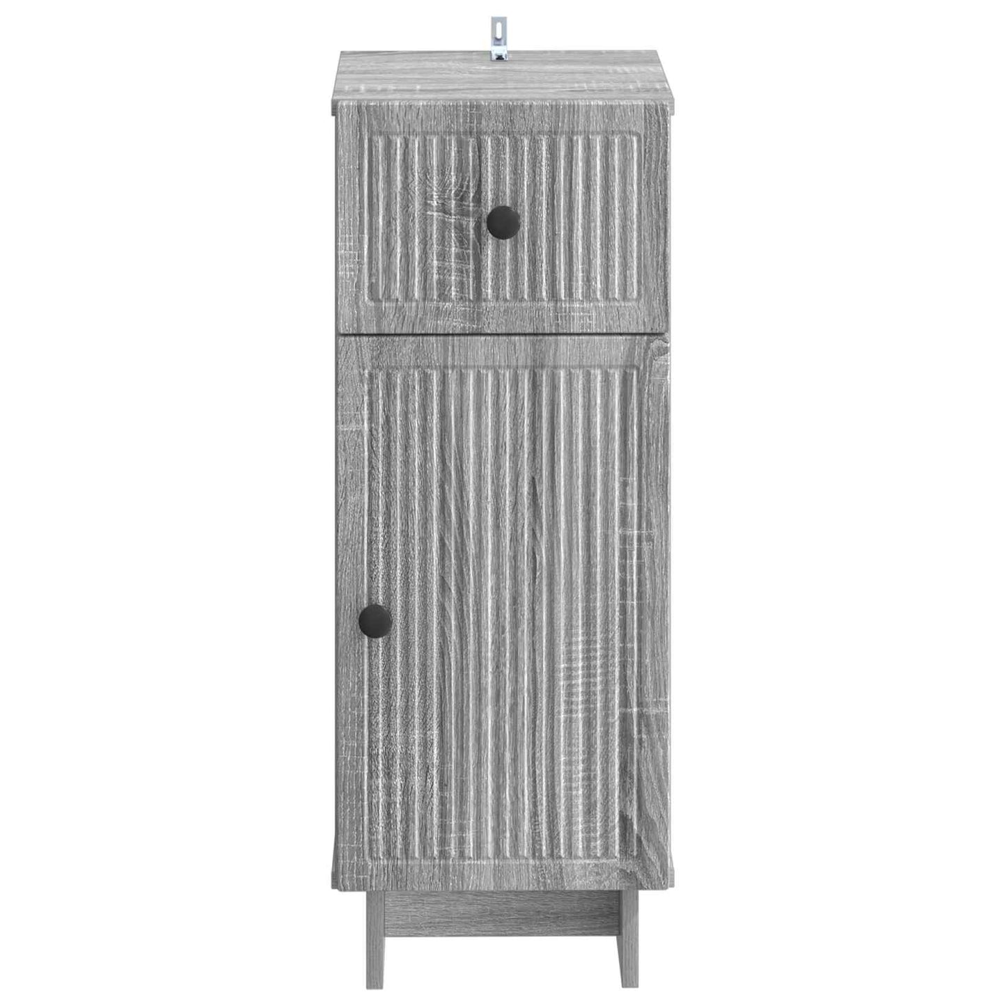 vidaXL Bathroom Storage Cainet EDE Grey Sonoma 30 x 31 x 80 cm