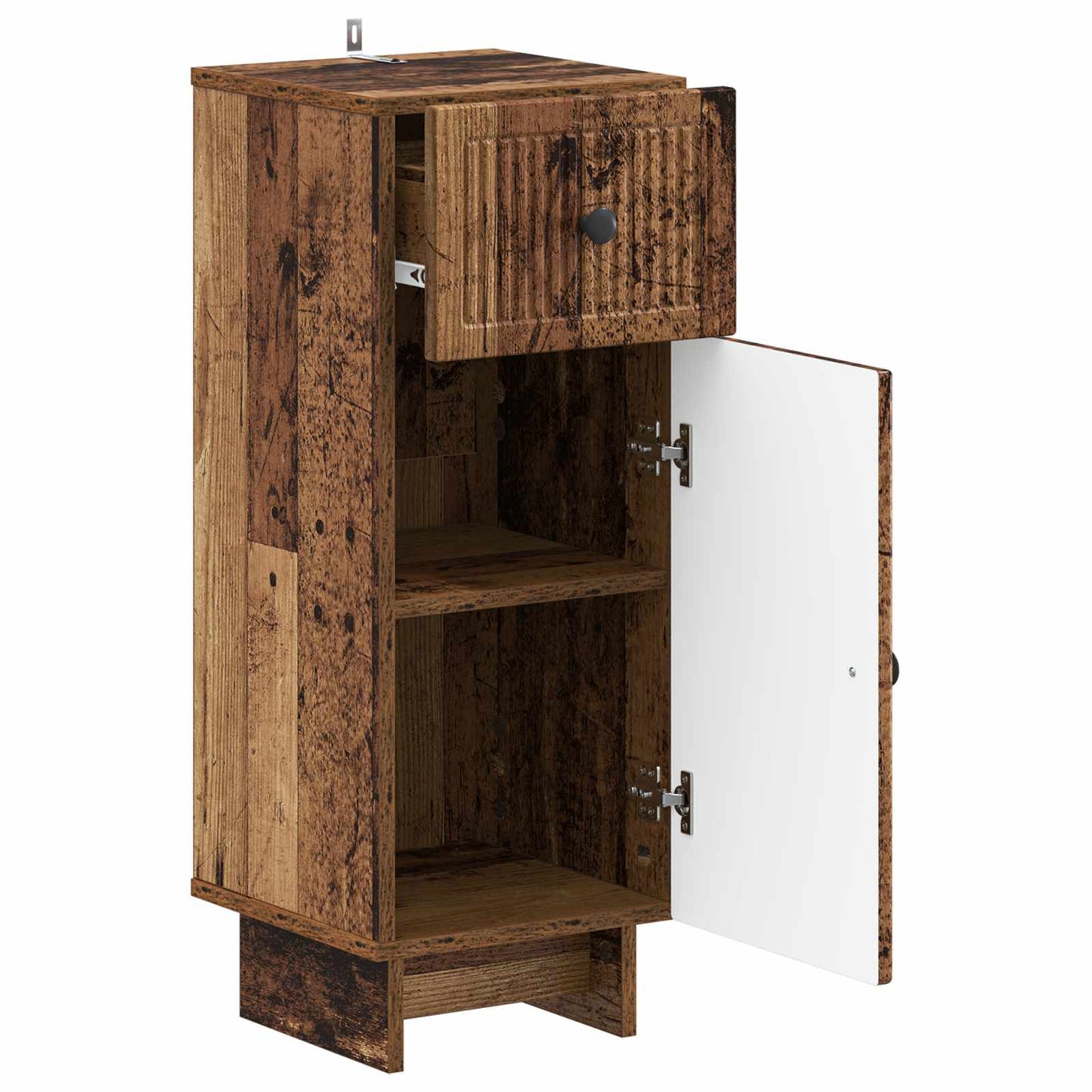vidaXL Bathroom Storage Cainet EDE Old Wood 30 x 31 x 80 cm