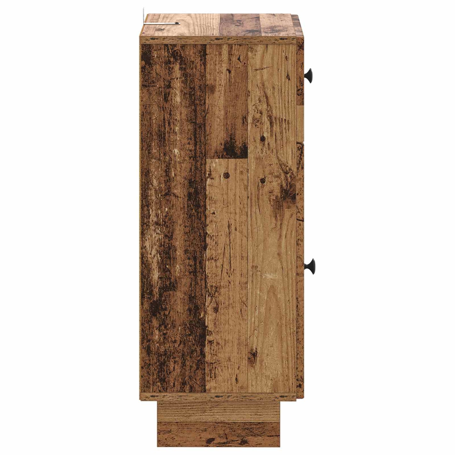 vidaXL Bathroom Storage Cainet EDE Old Wood 30 x 31 x 80 cm