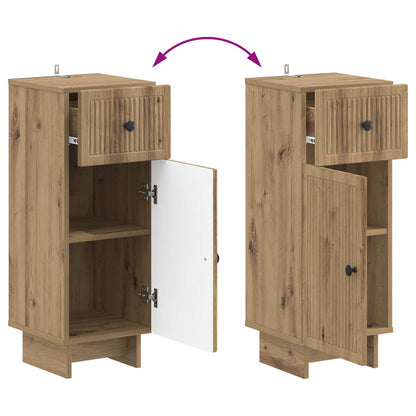 vidaXL Bathroom Storage Cainet EDE Artisan Oak 30 x 31 x 80 cm