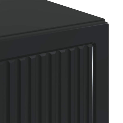 vidaXL Bathroom Storage Cainet EDE Black 59.5 x 31 x 80 cm
