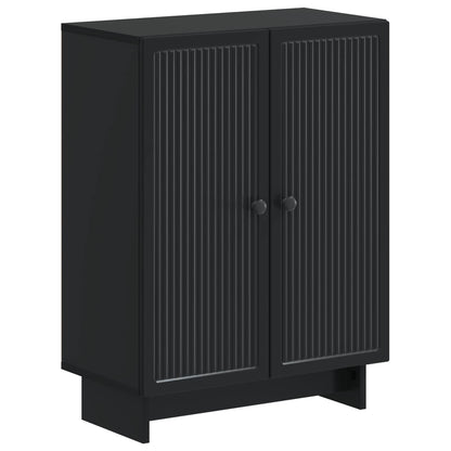 vidaXL Bathroom Storage Cainet EDE Black 59.5 x 31 x 80 cm