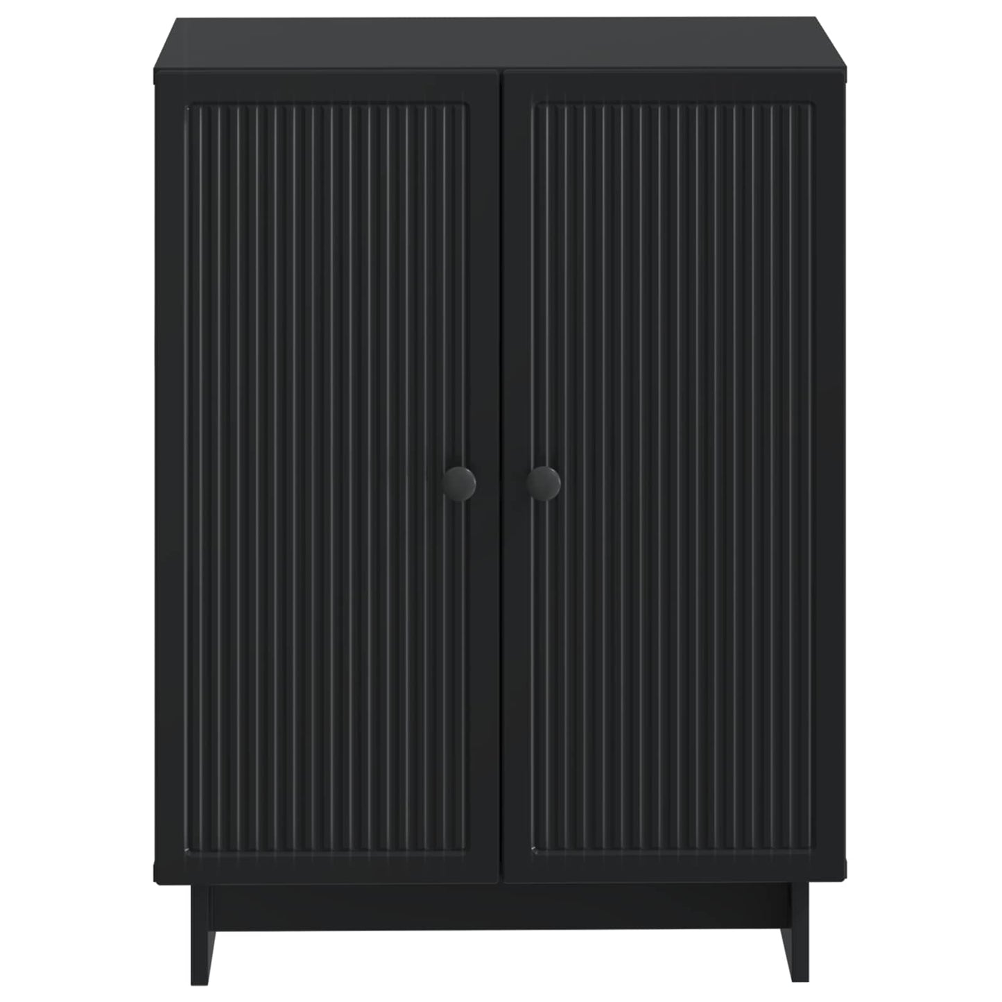 vidaXL Bathroom Storage Cainet EDE Black 59.5 x 31 x 80 cm