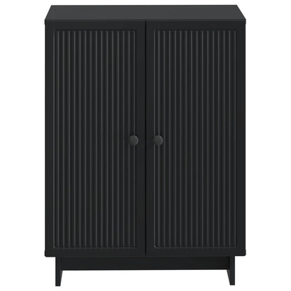 vidaXL Bathroom Storage Cainet EDE Black 59.5 x 31 x 80 cm