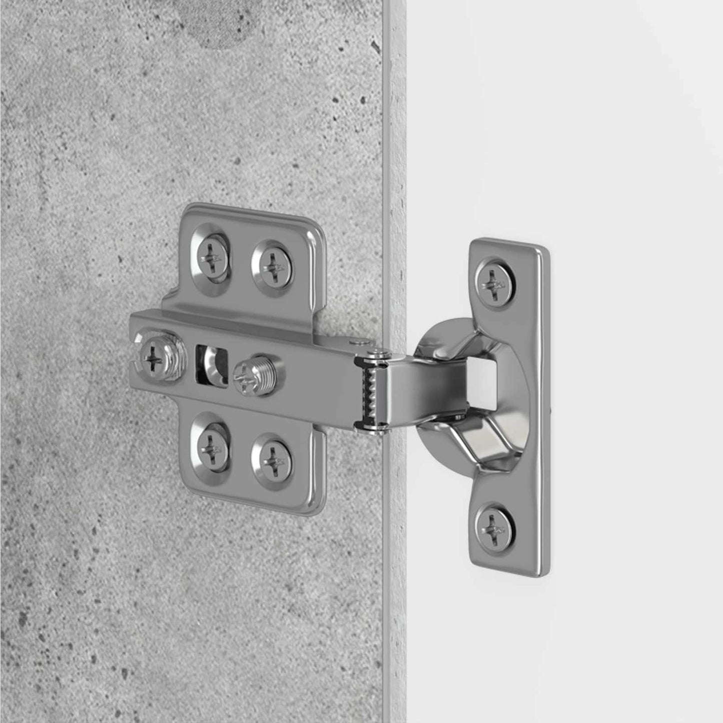 vidaXL Bathroom Storage Cainet EDE Concrete Grey 59.5 x 31 x 80 cm