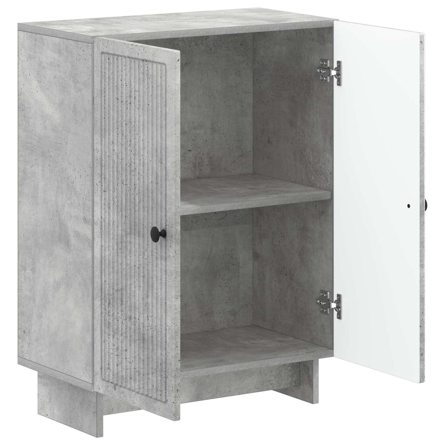 vidaXL Bathroom Storage Cainet EDE Concrete Grey 59.5 x 31 x 80 cm