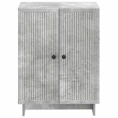 vidaXL Bathroom Storage Cainet EDE Concrete Grey 59.5 x 31 x 80 cm