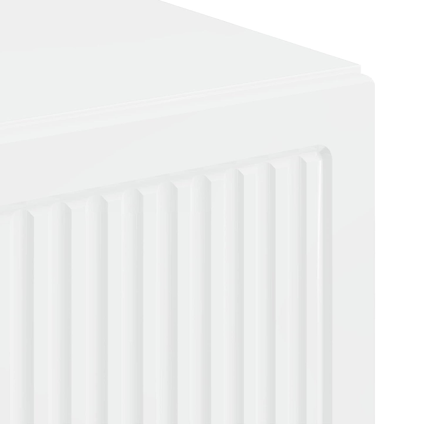 vidaXL Bathroom Storage Cainet EDE High Gloss White 59.5 x 31 x 80 cm