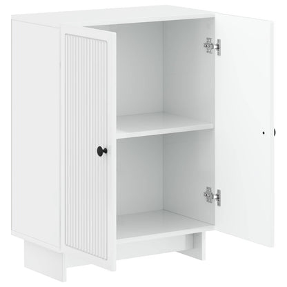 vidaXL Bathroom Storage Cainet EDE High Gloss White 59.5 x 31 x 80 cm