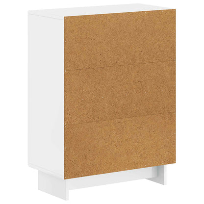 vidaXL Bathroom Storage Cainet EDE High Gloss White 59.5 x 31 x 80 cm