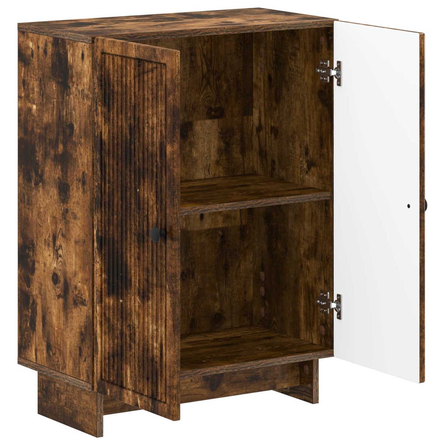 vidaXL Bathroom Storage Cainet EDE Smoked Oak 59.5 x 31 x 80 cm