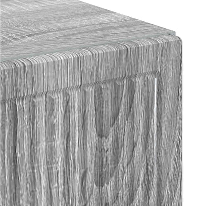 vidaXL Bathroom Storage Cainet EDE Grey Sonoma 59.5 x 31 x 80 cm