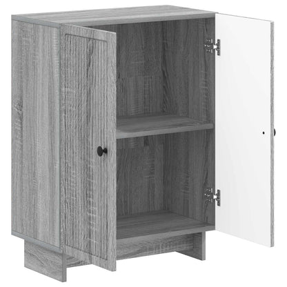 vidaXL Bathroom Storage Cainet EDE Grey Sonoma 59.5 x 31 x 80 cm