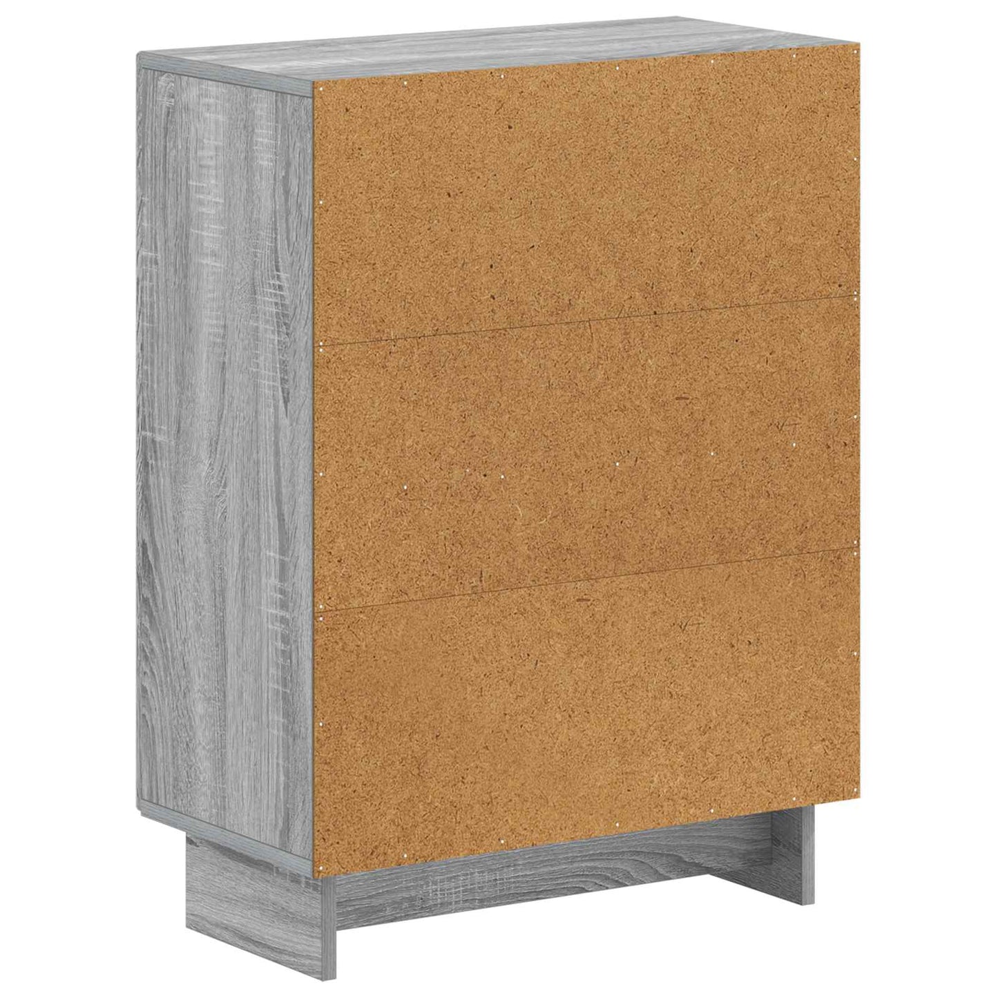 vidaXL Bathroom Storage Cainet EDE Grey Sonoma 59.5 x 31 x 80 cm