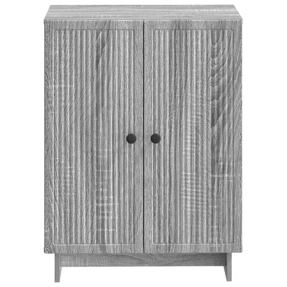 vidaXL Bathroom Storage Cainet EDE Grey Sonoma 59.5 x 31 x 80 cm