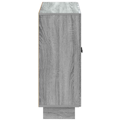 vidaXL Bathroom Storage Cainet EDE Grey Sonoma 59.5 x 31 x 80 cm