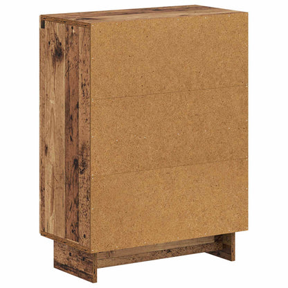 vidaXL Bathroom Storage Cainet EDE Old Wood 59.5 x 31 x 80 cm