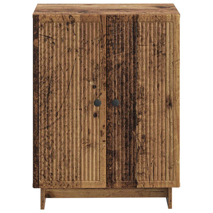 vidaXL Bathroom Storage Cainet EDE Old Wood 59.5 x 31 x 80 cm
