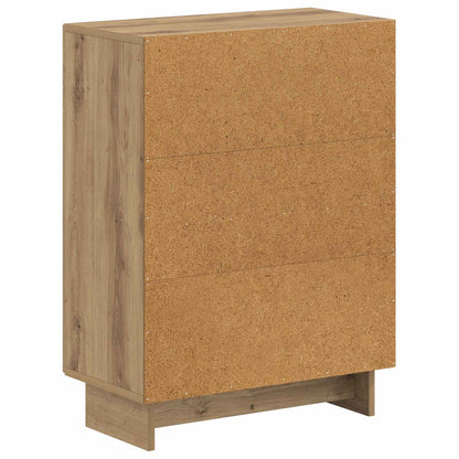vidaXL Bathroom Storage Cainet EDE Artisan Oak 59.5 x 31 x 80 cm