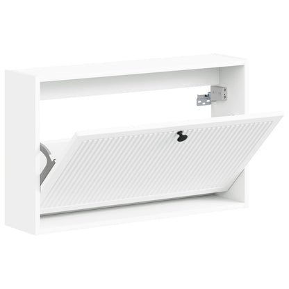 vidaXL Wall-Mounted Shoe Cabinet EDE 71 x 17 x 43 cm Engineered Wood