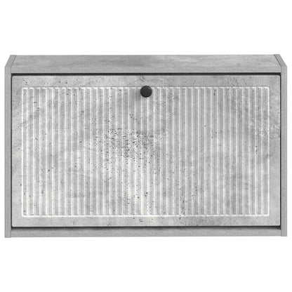 vidaXL Wall-Mounted Shoe Cabinet EDE 71 x 17 x 43 cm Engineered Wood